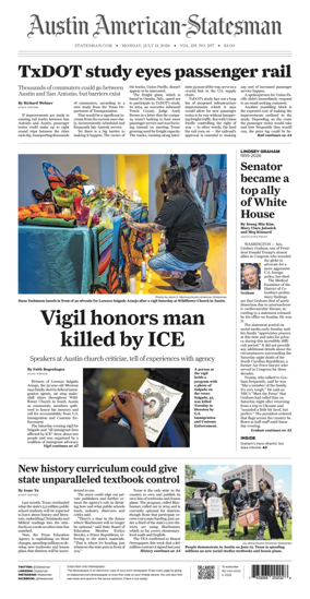 Cover of Austin American-Statesman