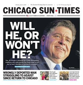 Cover of Chicago Sun-Times
