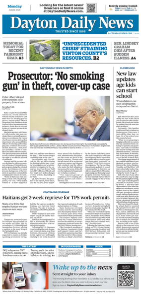 Cover of Dayton Daily News