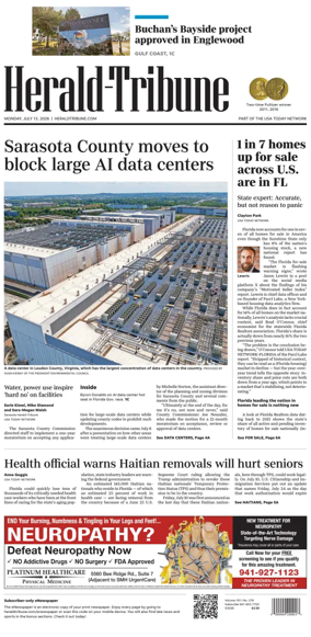 Cover of Herald-Tribune