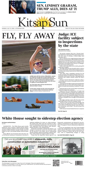 Cover of Kitsap Sun