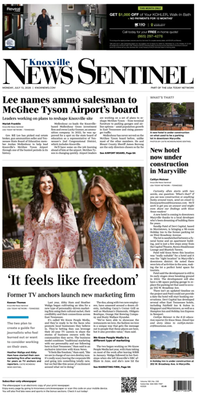 Cover of Knoxville News Sentinel