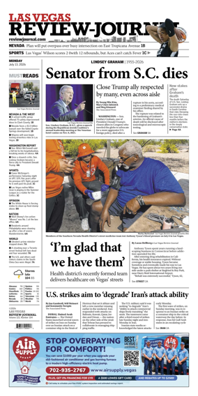 Cover of Las Vegas Review-Journal