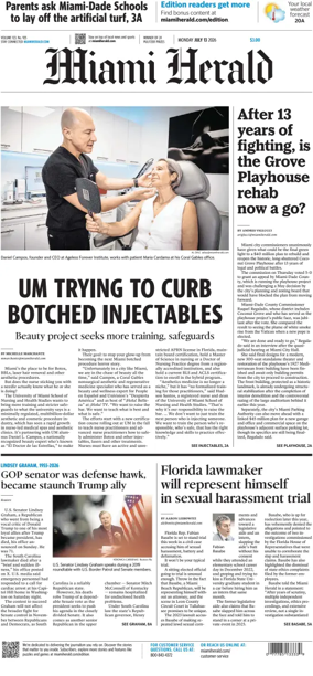 Cover of Miami Herald