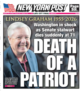 Cover of New York Post