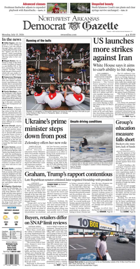 Cover of Northwest Arkansas Democrat-Gazette
