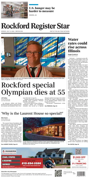 Cover of Rockford Register Star