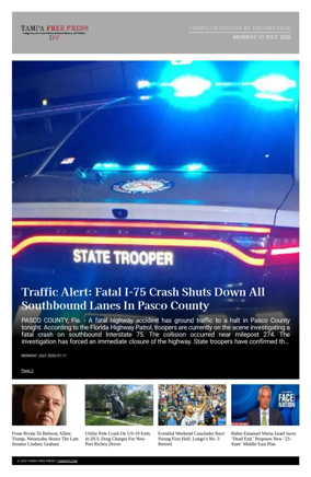 Cover of Tampa Free Press