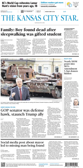 Cover of The Kansas City Star