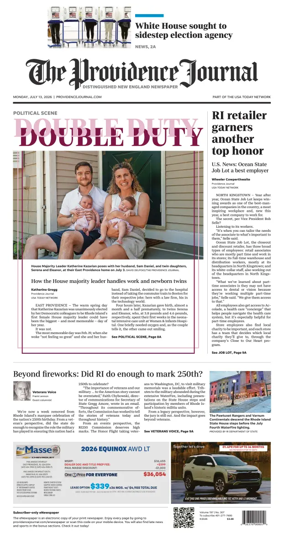 Cover of The Providence Journal