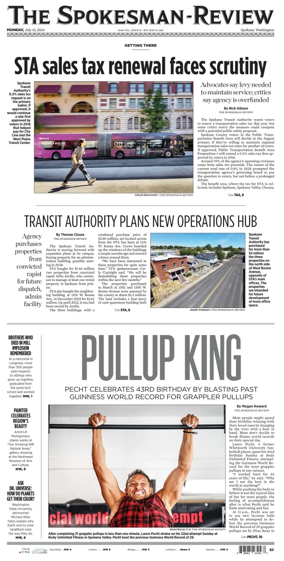 Cover of The Spokesman-Review (Spokane)