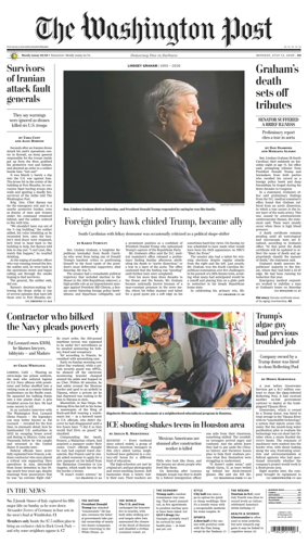 Cover of The Washington Post