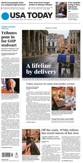 Cover of USA TODAY US Edition