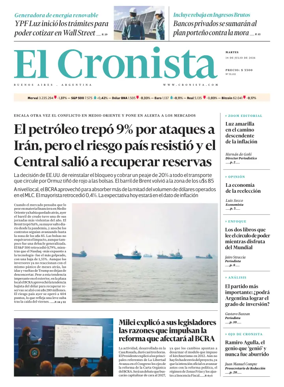 Cover of El Cronista