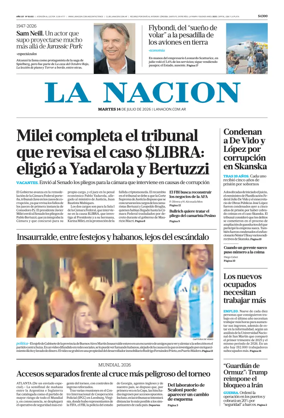 Cover of La Nacion