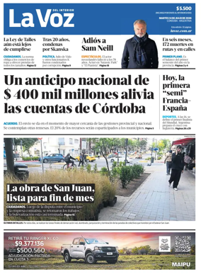 Cover of La Voz del Interior
