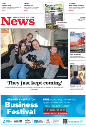 Cover of Shepparton News