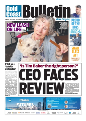 Cover of The Gold Coast Bulletin