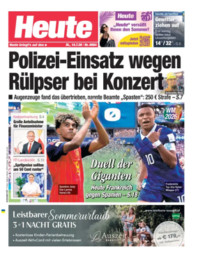 Cover of Heute - Niederosterreich Ausgabe