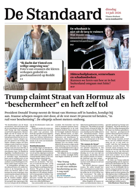 Cover of De Standaard