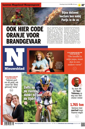 Cover of Het Nieuwsblad