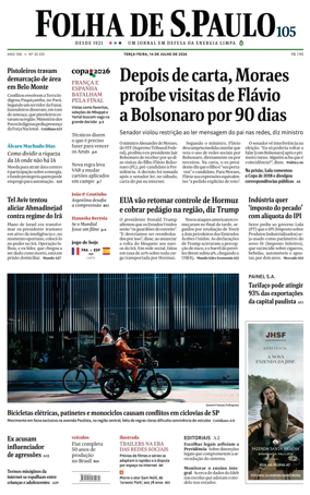 Cover of Folha de S.Paulo