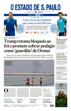 Cover of O Estado de S. Paulo