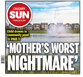 Cover of Calgary Sun