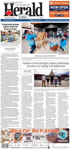 Cover of Lethbridge Herald