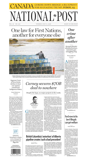 Cover of National Post - (National Edition)