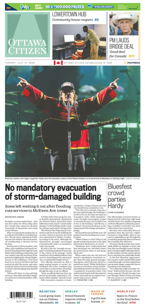 Cover of Ottawa Citizen