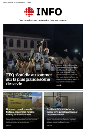 Cover of Radio-Canada Info