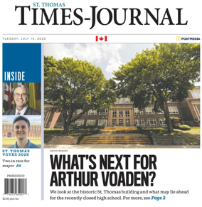 Cover of St. Thomas Times-Journal