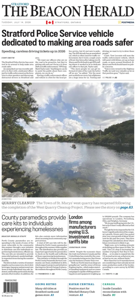 Cover of The Beacon Herald