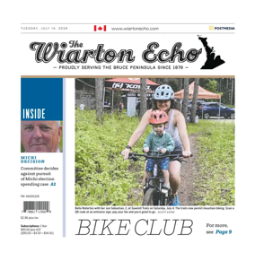 Cover of Wiarton Echo