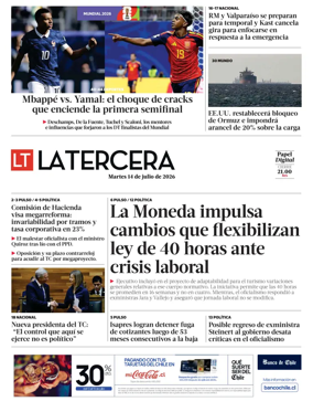 Cover of La Tercera