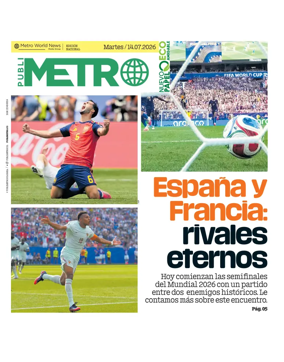Cover of Publimetro Colombia