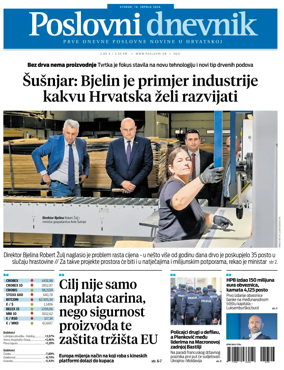 Cover of Poslovni Dnevnik