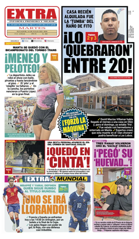 Cover of Diario Extra