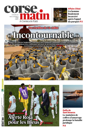 Cover of Corse Matin