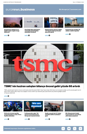 Cover of Euronews Business (Turkish) Compiled Editions