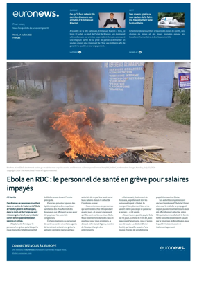 Cover of EuroNews (French Edition)