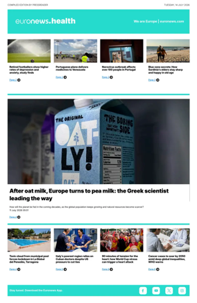 Cover of Euronews Health (English) Compiled Edition