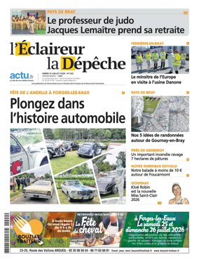 Cover of l'Eclaireur la Depeche