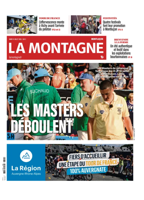 Cover of La Montagne (Montlucon)