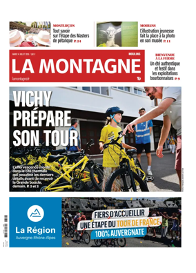 Cover of La Montagne (Moulins)