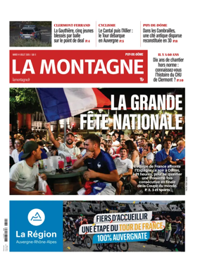 Cover of La Montagne (Riom)