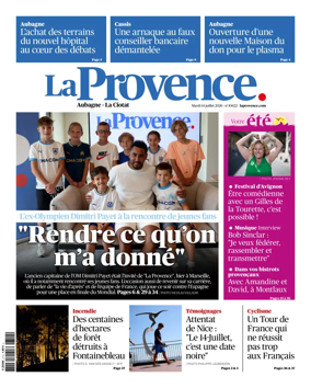 Cover of La Provence Aubagne-La Ciotat
