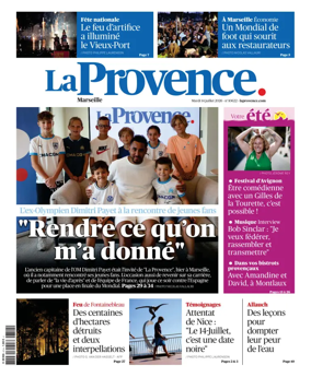 Cover of La Provence Marseille