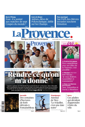 Cover of La Provence Martigues-Istres-Vitrolles-Marignane